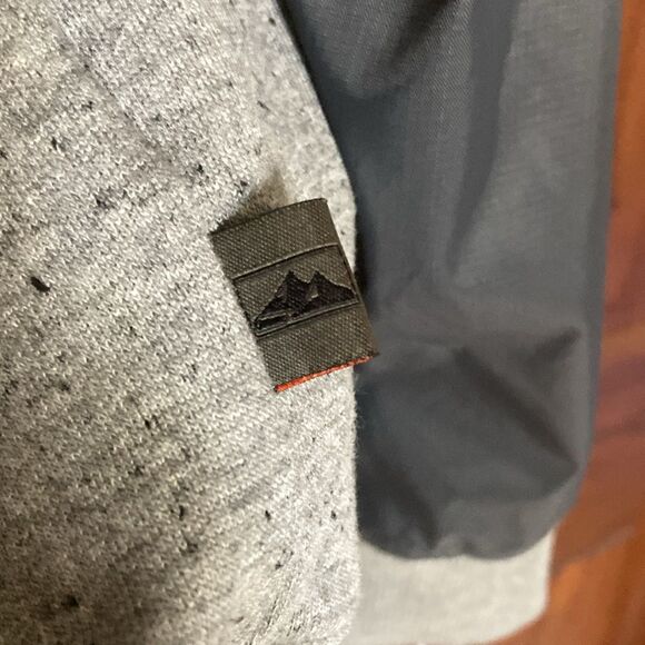 Northwest Territory Mens Hooded Outdoor Long Sleeve Pullover Gray/Black Sz L EUC - Picture 2 of 10